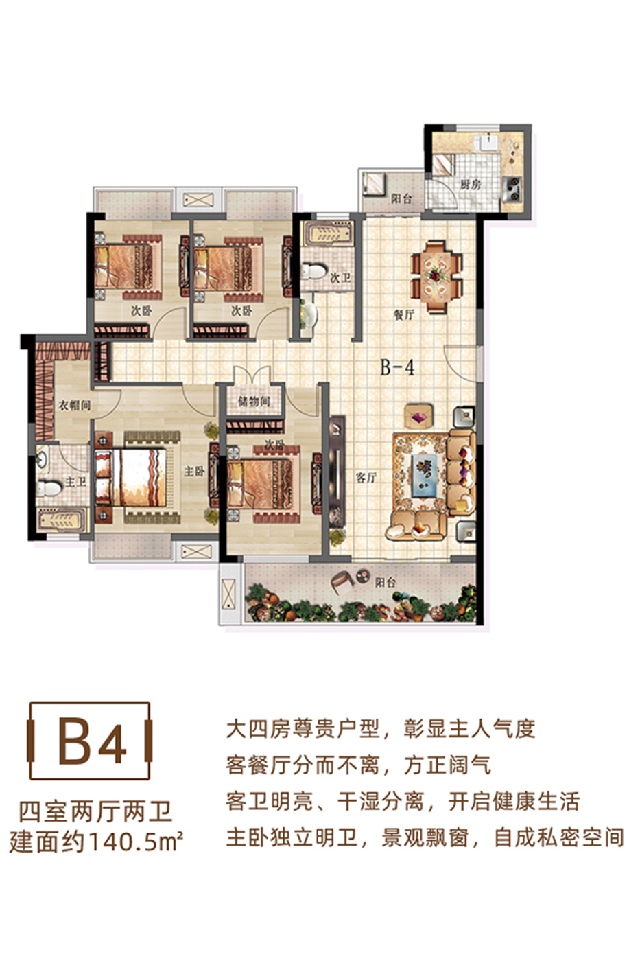 新华丽锦
                                                            4房2厅2卫
