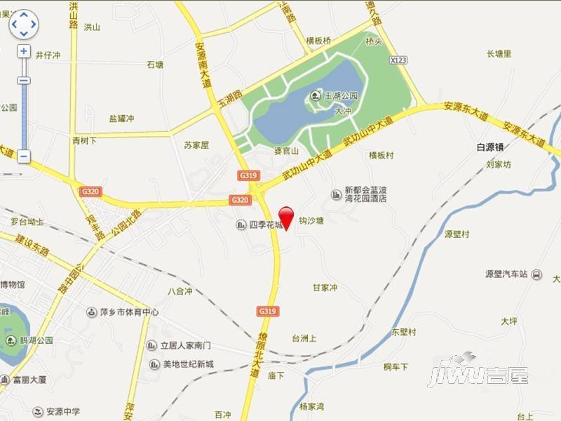萍乡华美立家建材家居广场位置交通图2