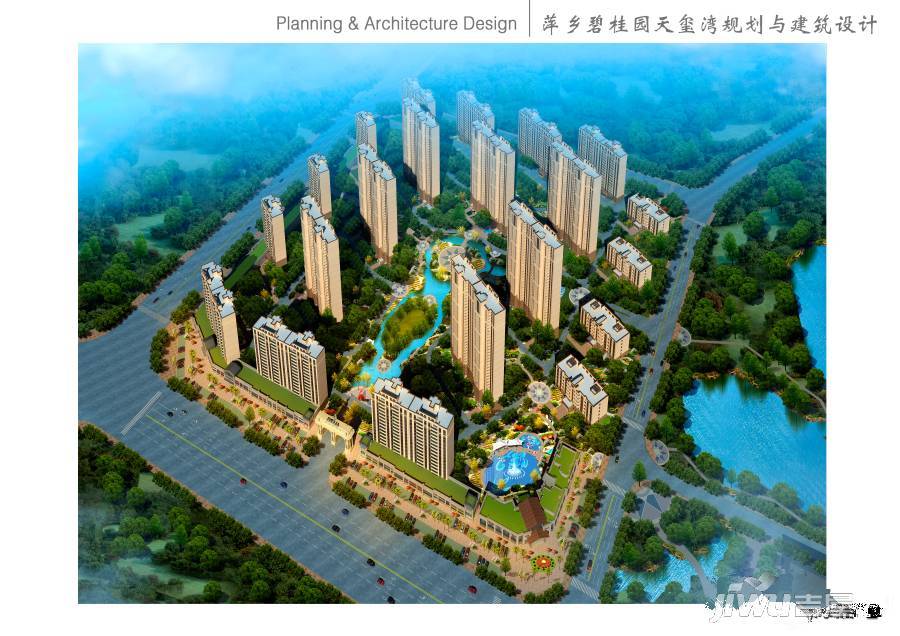 碧桂园天玺湾规划图