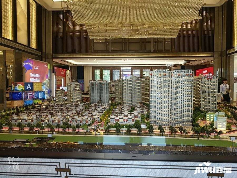 翼天中梁首府壹号沙盘图4