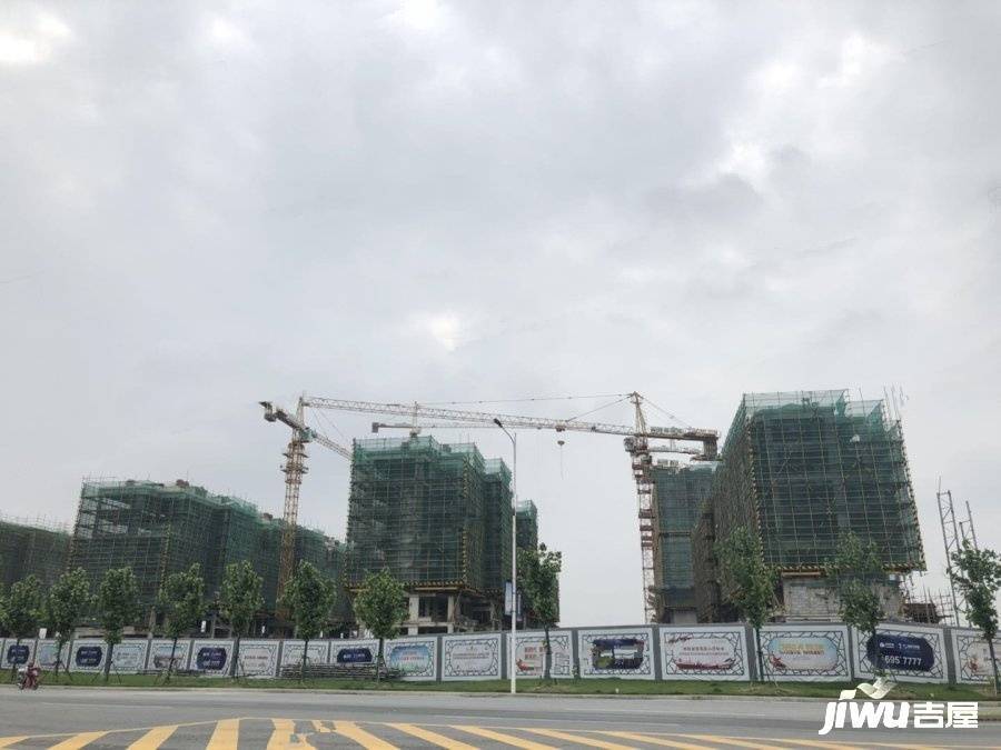 绿地萍乡城际空间站实景图