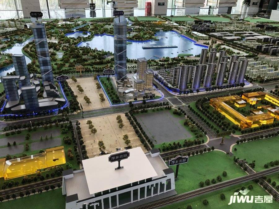 绿地萍乡城际空间站沙盘图4