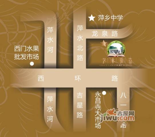 学林雅苑位置交通图
