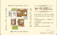半山豪园3室2厅1卫109㎡户型图